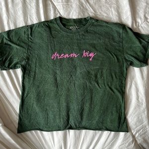 Target Dream Big Crop Top, never worn